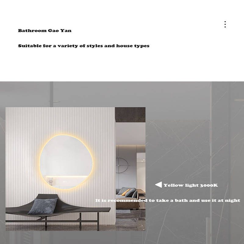 0200lrsfnr35220.jpg Hot Selling White HD Desktop Makeup LED Light Mirror Personalized Cosmetic Smart Mirror - WOSEN Mirror