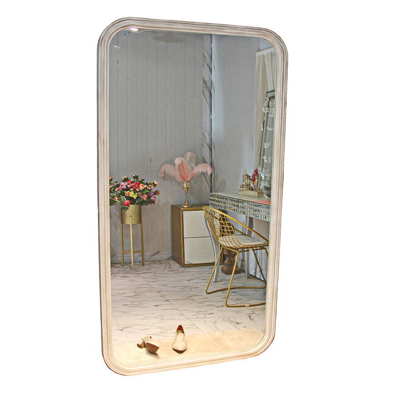Nordic Bedroom Floor Mirror Girls’ High-end Luxury Full-length Mirror Vertical Mirror in Fitting Room - WOSEN Mirror
