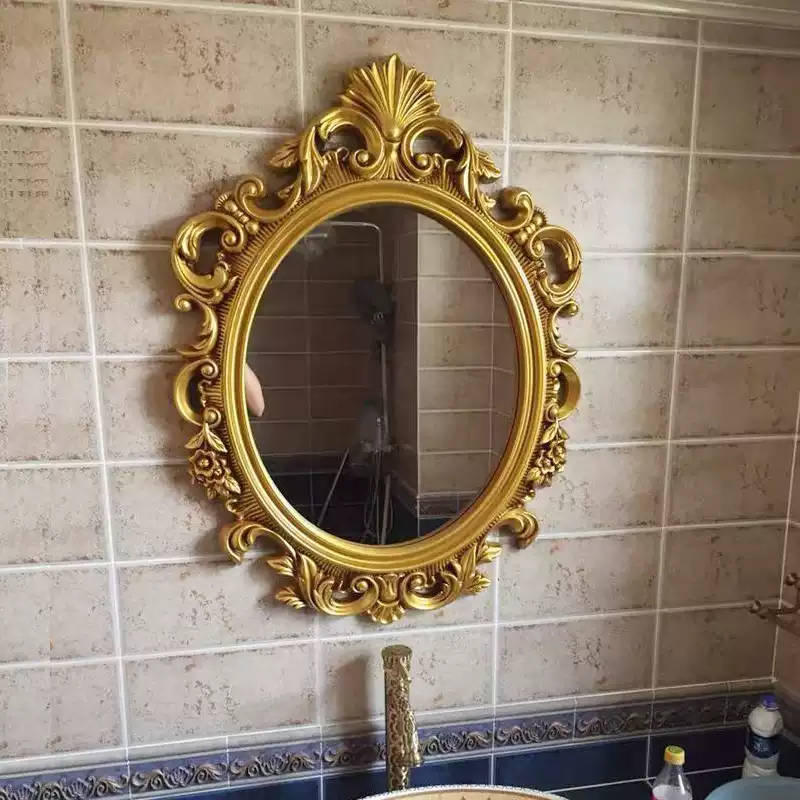 1dewjg4mc2e8641.jpg Customizable Luxury Antique-style European-style Wall Mirror for Bathroom Use - WOSEN Mirror