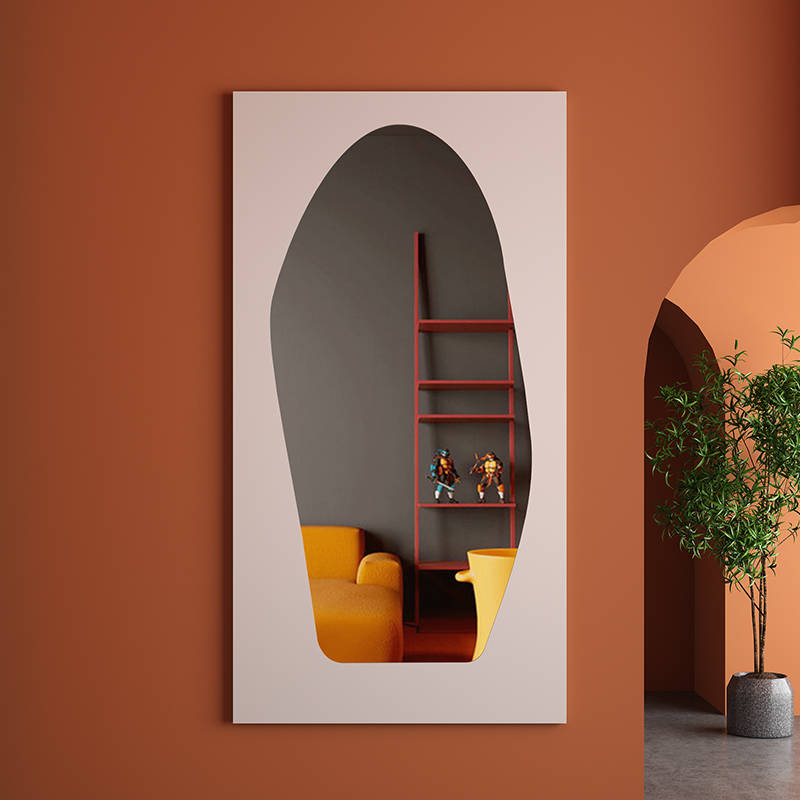 1drvrh4txpt12151.jpg Wall Mounted and Wall Leaning Full Body Mirror LED Mirror Fashion Internet Celebrity Floor Mirror - WOSEN Mirror