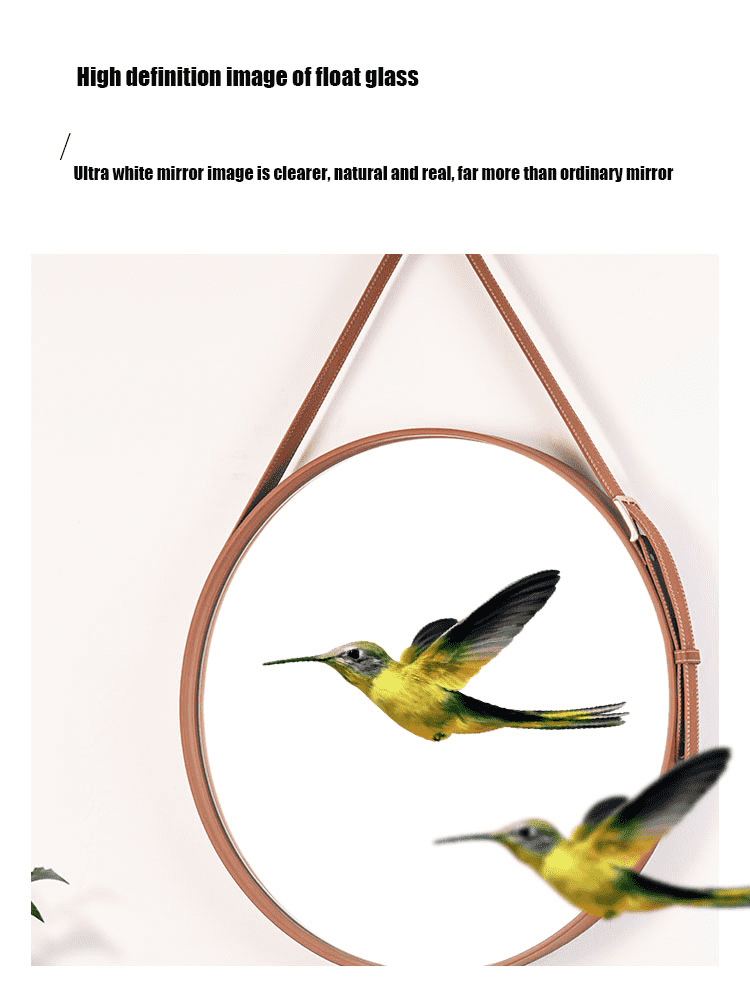 1qkp420l0hz10917.png Nordic Nordic Anti-Fog LED Bathroom Mirror Modern round Wall Hanging Decorative Mirror for Hotels - WOSEN Mirror
