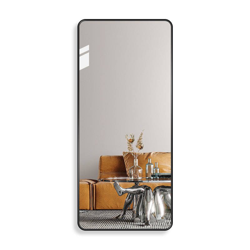 1tkdmpqrgw019654.jpg Modern Minimalist Home Living Room Full-Body Dressing Floor Mirror Simple Wind Wall Mounted Glass Fitting Mirror - WOSEN Mirror