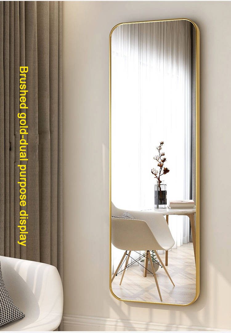 25pprxje5ms18664.jpg Factory Direct Sales Dual-Purpose White Frame Mirror Decor Wall Full-Length Wall Mirror Decoration - WOSEN Mirror