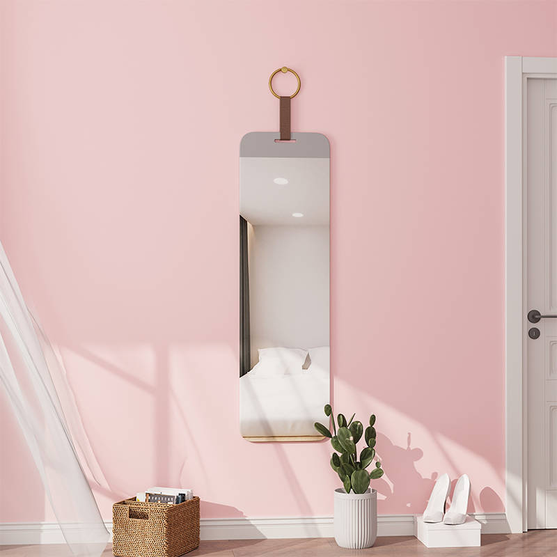 2fspz0frvmj12734.jpg Nordic Coat Rack Wall Mounted Full Body Mirror with Dressing Home Decor Mirror - WOSEN Mirror