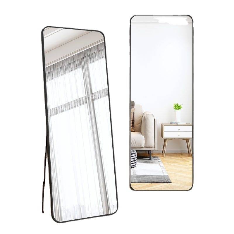 2kuujnpp4wv18113.jpg Floor Standing Mirror Household Wall Mounted Fitting Dressing Mirror Large Home Decor Wall Mirror for Living Room Espejos - WOSEN Mirror