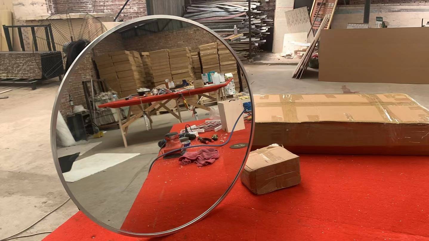 2limo31ymp42033.jpg Factory Wholesale Modern Hotel Home Decoration Bathroom Wall Mirror Modern Mirror Gold Mirror - WOSEN Mirror