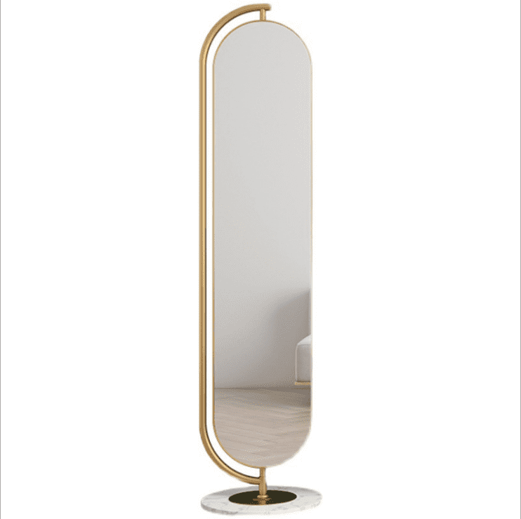 Full-body Floor-to-ceiling Mirror Can Rotate Three-dimensional Light Luxury Full-length Mirror for Living Room - WOSEN Mirror