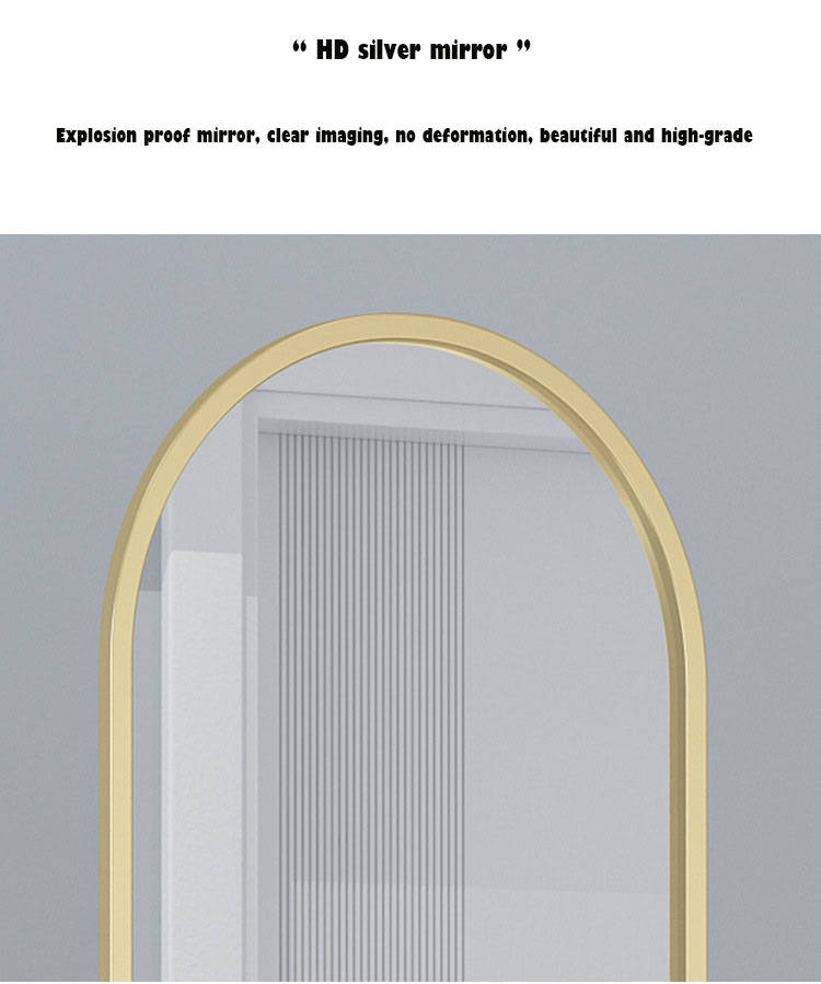 2tdebvc4boh16178.jpg Nordic Home Bedroom Floor Mirror Clothing Store Coat Rack Fitting Mirror - WOSEN Mirror