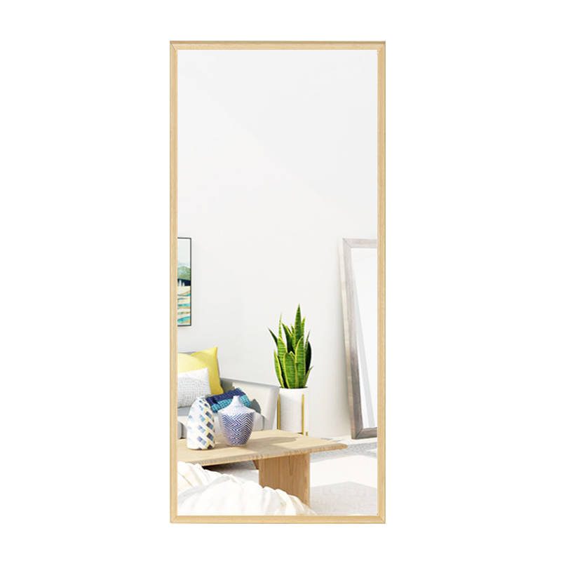 2xoprd4qged19776.jpg American Living Room Solid Wood Fitting Mirror Bracket Porch Wall Hanging Full Body Dressing Makeup Glass Mirror for Floor Use - WOSEN Mirror