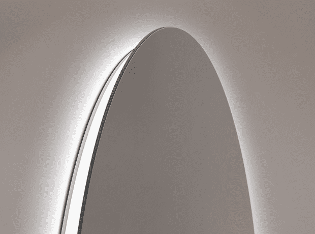 3bhq4sf20d43578.png Smart round Anti-Fog Touch Screen LED Bathroom Mirror Wall Hanging Induction Glass with LED Lamp for Toilets - WOSEN Mirror
