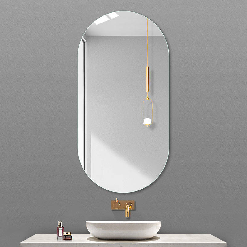 3fxlocytxdr3788.jpg Factory Customized Frameless round Silver Mirror Modern Illuminated Hanging Wall Mirror for Bathroom for Hotels - WOSEN Mirror