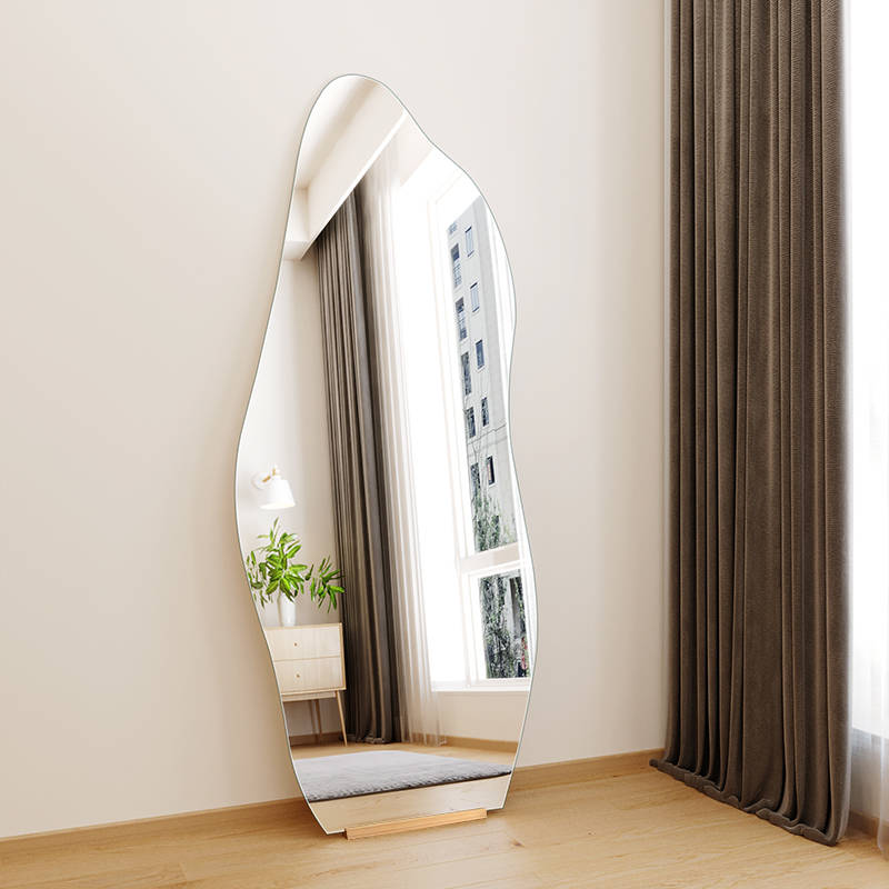 Irregular Clouds Shaped Full Body Floor Mirror Home Dressing Mirror Full Length Mirror - WOSEN Mirror