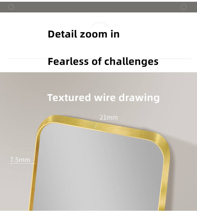 3r2kitv3vet20286.jpg Household Full-length Mirror Can Be Customized by Standing Wall Mounted Large Mirror - WOSEN Mirror