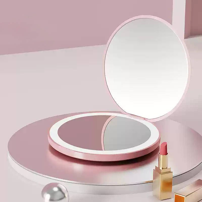 3wmariccfhy5102.jpg Customizable Portable LED Bath Mirror Compact Makeup Mirror for Professional Makeup Use - WOSEN Mirror