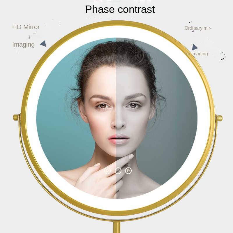 45fou33idtb6103.jpg Modern Luxury Simple LED Dressing Table Mirror Lamp for Bedroom Smart Makeup for Living Room Panel Wood Internet Celebrities - WOSEN Mirror
