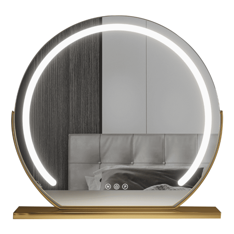 4fmp4yukmdw5902.png Modern LED Cosmetic Mirror with Smart Charging Supplementary Light Framed Glass Design Personalized for Dormitory or Home Use - WOSEN Mirror