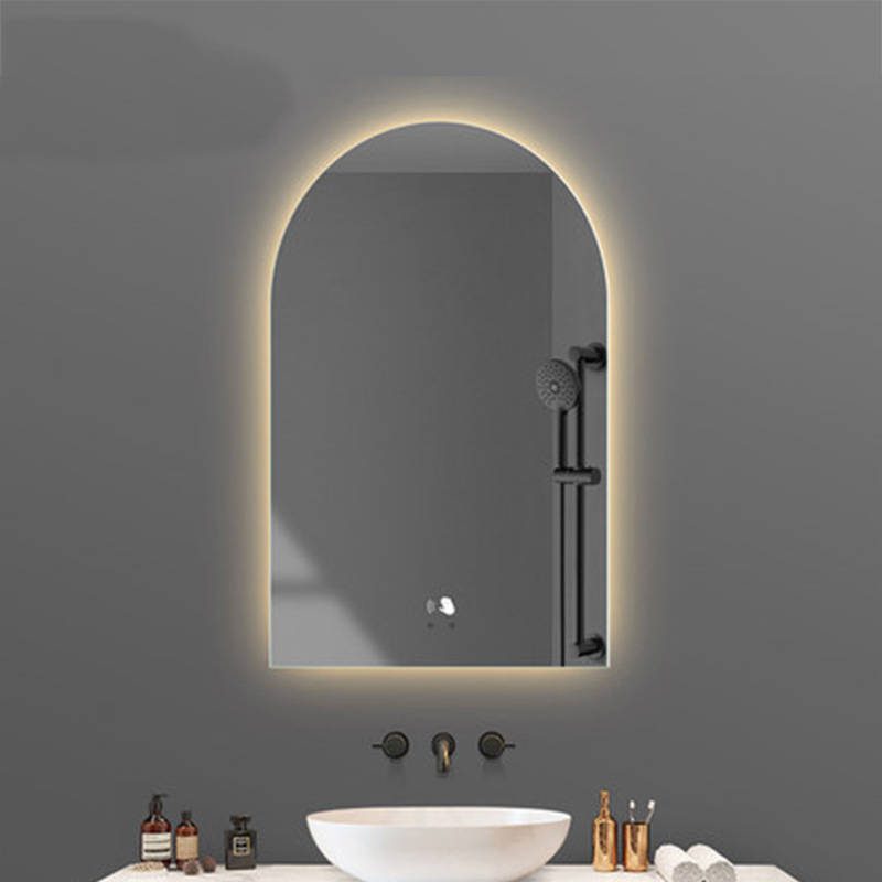 4hq4qcfzkiw3680.jpg Modern Style Lighting Mirror Frameless Wall Hanging Bathroom Make-up Mirror with Luminous Touch Intelligent Decoration - WOSEN Mirror