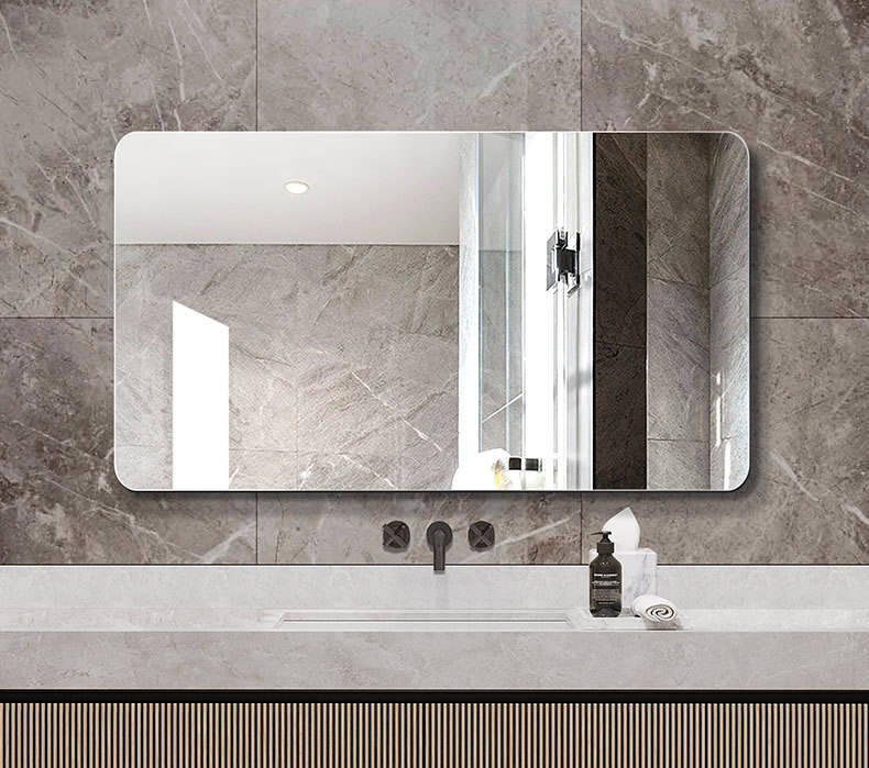 4juyfplpdze2265.jpg Wholesale Contemporary Rectangular Cosmetic Mirror Corner Bathroom Frameless Wall Hanging for Home Decor and Hotels - WOSEN Mirror