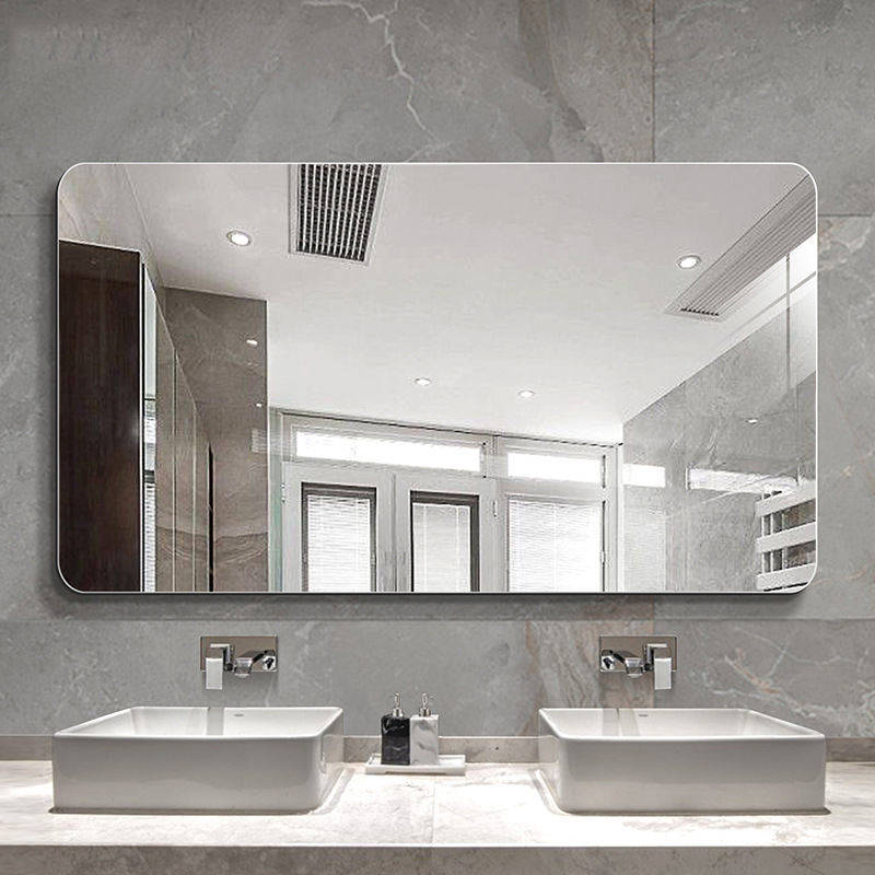 4wibo2urlzv2261.jpg Wholesale Contemporary Rectangular Cosmetic Mirror Corner Bathroom Frameless Wall Hanging for Home Decor and Hotels - WOSEN Mirror