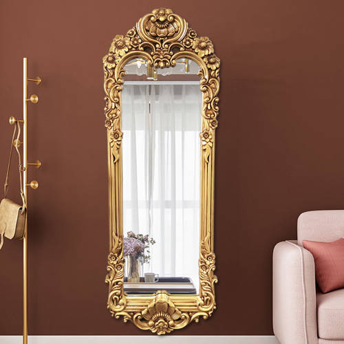 European French Luxury Retro Decor Cosmetic Mirror Wall Decor Mirror Dressing Mirror Stand - WOSEN Mirror