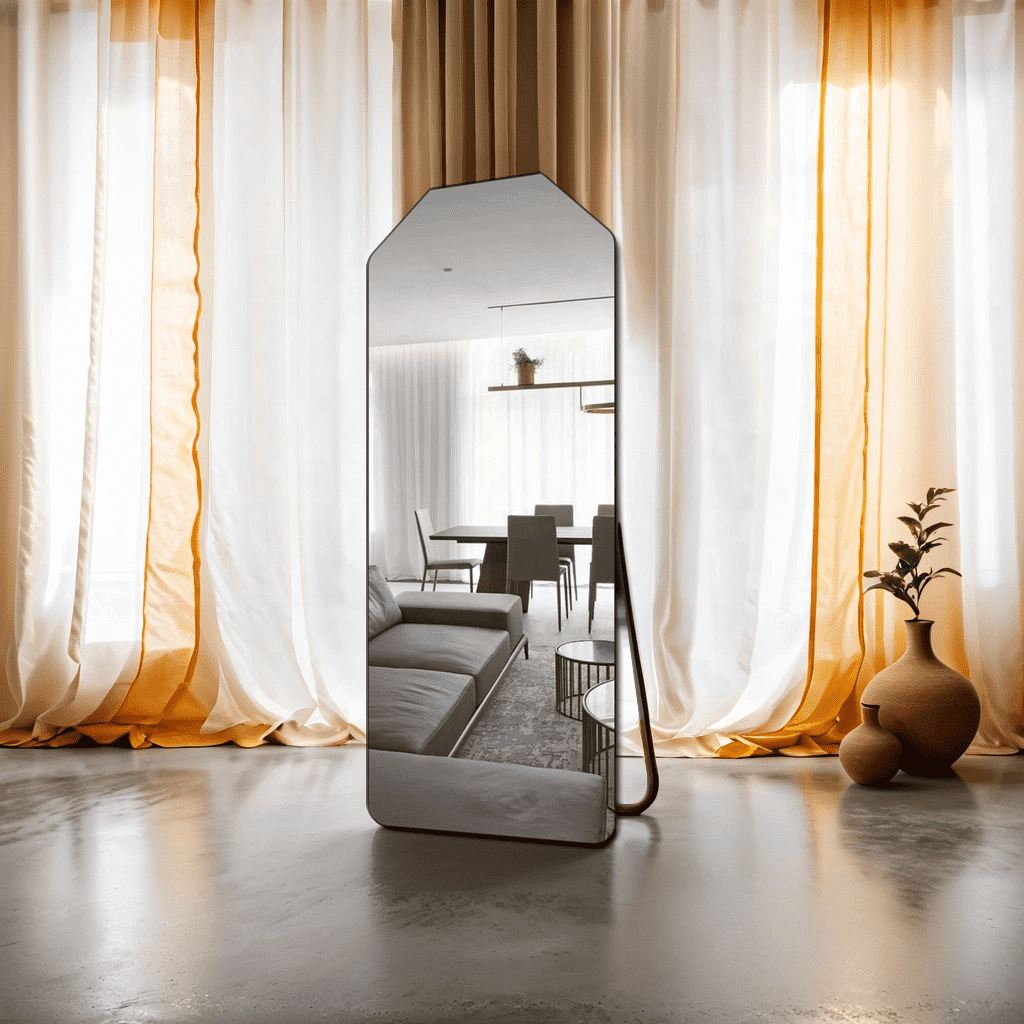 High Quality Unique Shaped Mirrors Full Length Bedroom Dressing Mirror - WOSEN Mirror