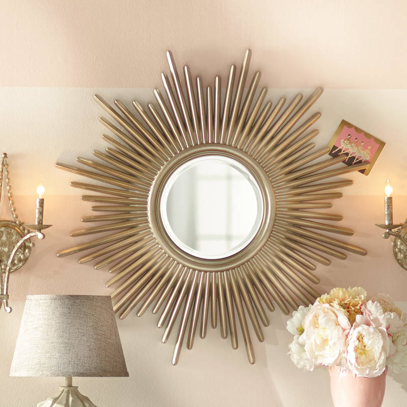 5kagdxcoz0y9127.jpg Retro Light Luxury Style of Luxury Metal Living Room Light Luxury Mirror Round Wall Mirror - WOSEN Mirror