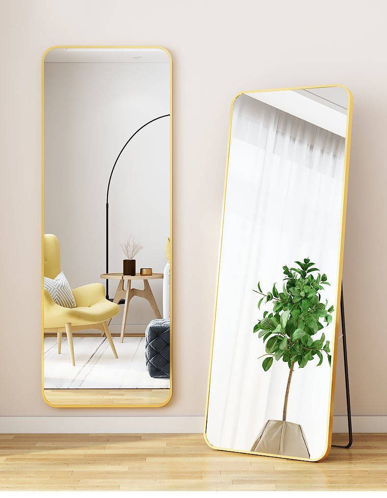 5zdw5qth3v118112.jpg Floor Standing Mirror Household Wall Mounted Fitting Dressing Mirror Large Home Decor Wall Mirror for Living Room Espejos - WOSEN Mirror