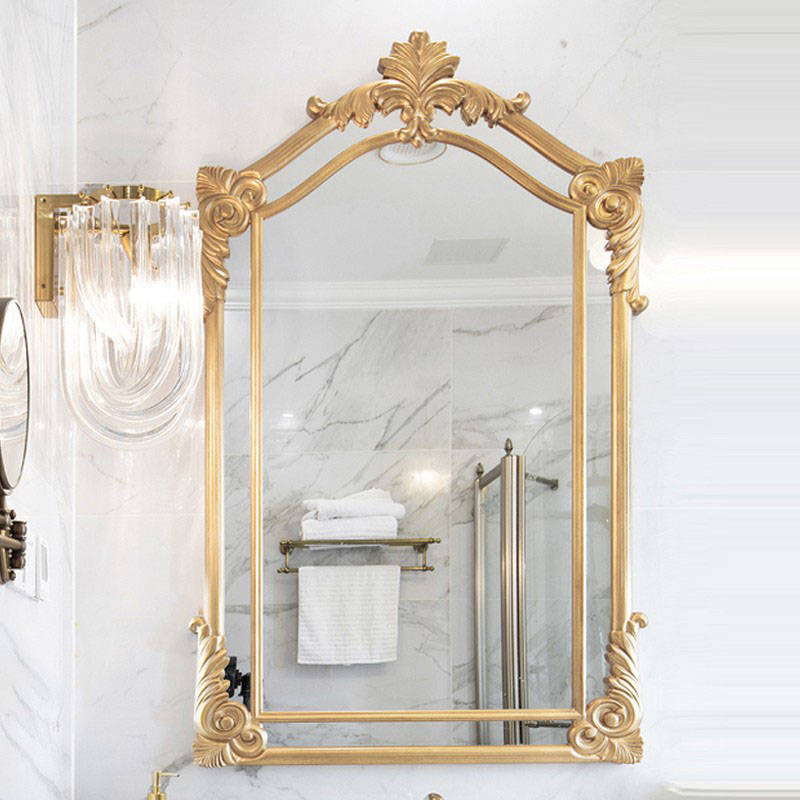 aig5oudicra8841.jpg Court European Retro Dressing Mirror, Carved Floor Mirror, Wall Hanging Fireplace Decorative Mirror - WOSEN Mirror