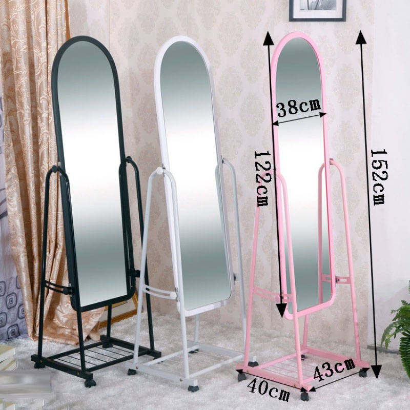 ath1adtil1o16126.jpg Fashion Simple Fitting Bracket Storage Objective Lens Dormitory Clothing Store Make-up Mirror - WOSEN Mirror