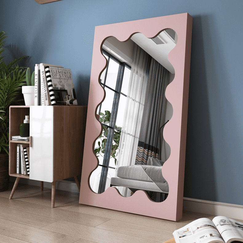 ausmqh3ikpt18651.png Customized Large Floor Mirrors Wave Hollywood Style Floor Decoration Mirrors - WOSEN Mirror