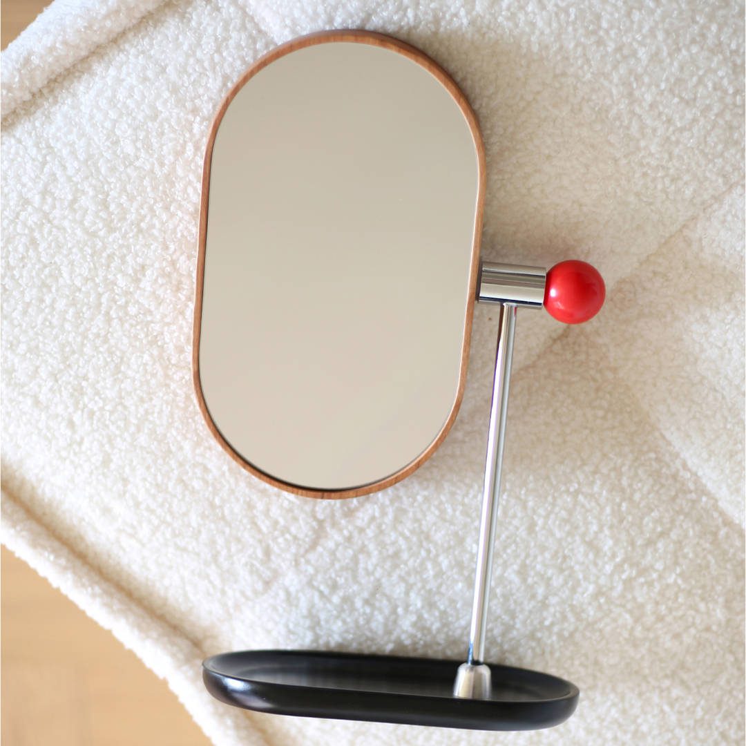 bb4uxodvheq6269.jpg Home Original Design Antique Cherry Wood Makeup Mirror Modern Retro Desktop Home Decorative Rotatable Glass Wooden - WOSEN Mirror