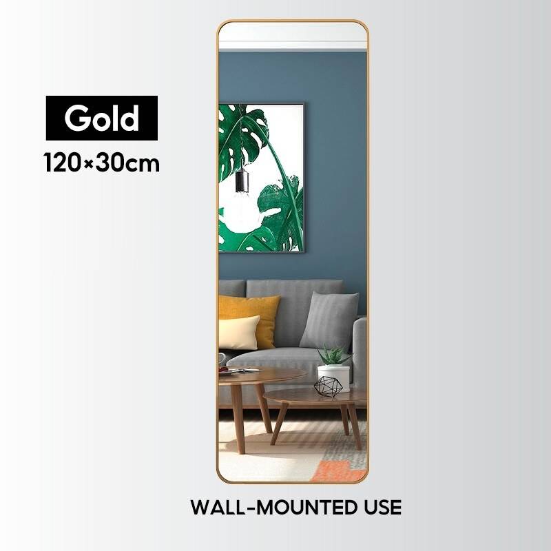bfeoenfsgns19824.jpg Modern Nordic Full-Length Dressing Mirror Standing Glass Wall Mirror Stand for Bedroom and Living Room for Cosmetics - WOSEN Mirror