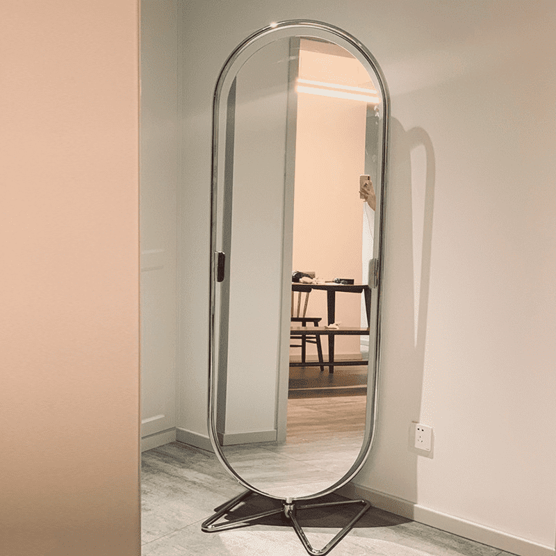 bvfwd0p4a2116421.png Hot Selling High Quality Modern Full-Length Vertical Ironwork Floor Cosmetic Mirror for Home Bathroom Decoration-Wholesale - WOSEN Mirror