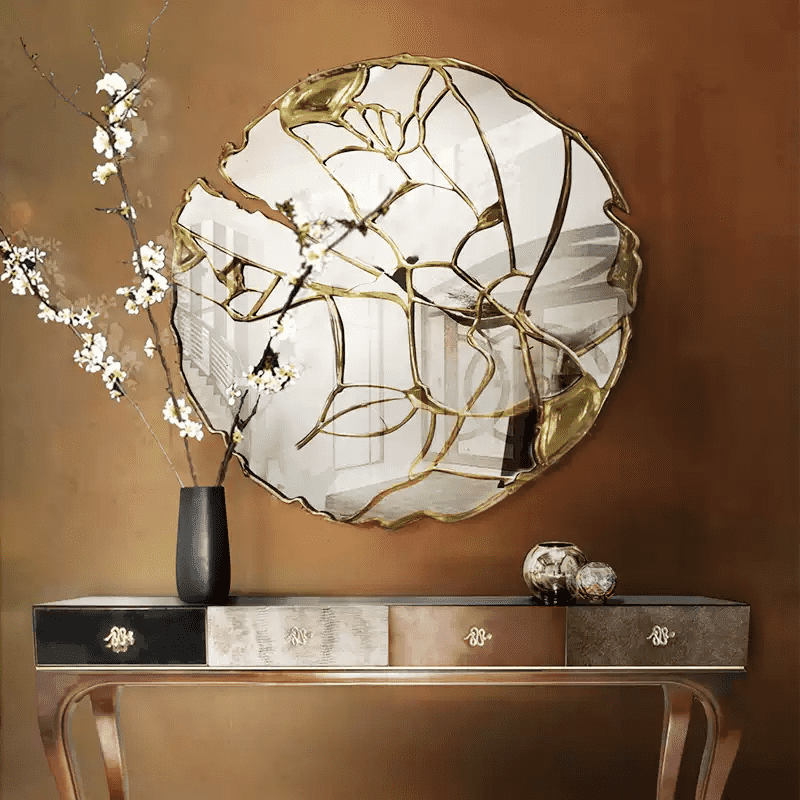 bx4treagnok5975.png Luxury Quality Large Crushed Diamond Decor Wall Mirror Handmade Modern Style Home Decorative For Living Room Bathroom Glass - WOSEN Mirror