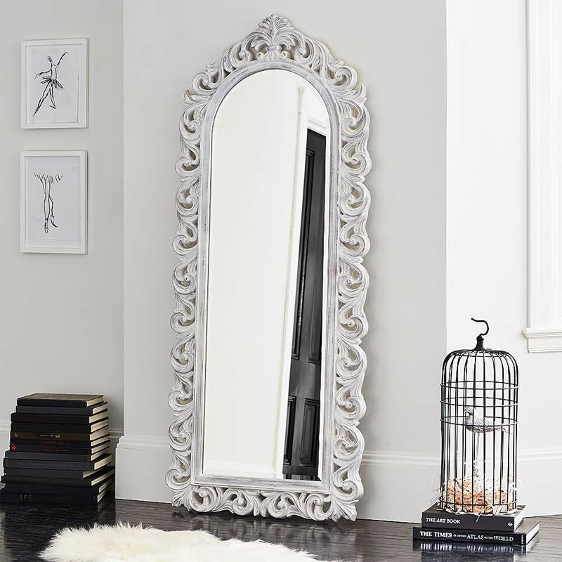 Mirrorsold Baroque Carved Louis Mirror French Home Decor Wall Mirror (old) - WOSEN Mirror