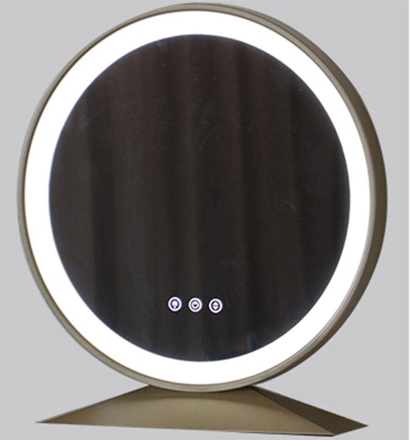 European Beauty Portable Wind Dressing Mirror Make-up Lamp LED Make-up Mirror with Lamp Desktop LED Lamp - WOSEN Mirror