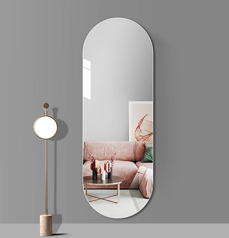 cj3bokqbnbr1944.jpg Large Frameless Full Body Decorative LED Backlit Bathroom Mirror Glass Wall Mirror for Home Interior Design - WOSEN Mirror
