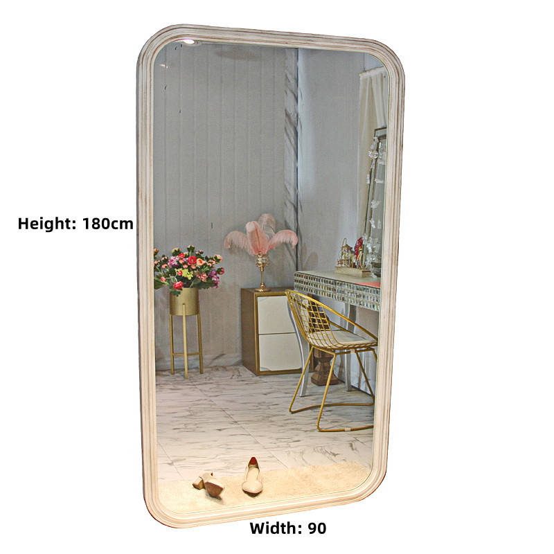 cof3mzhxrs520323.jpg Nordic Bedroom Floor Mirror Girls’ High-end Luxury Full-length Mirror Vertical Mirror in Fitting Room - WOSEN Mirror