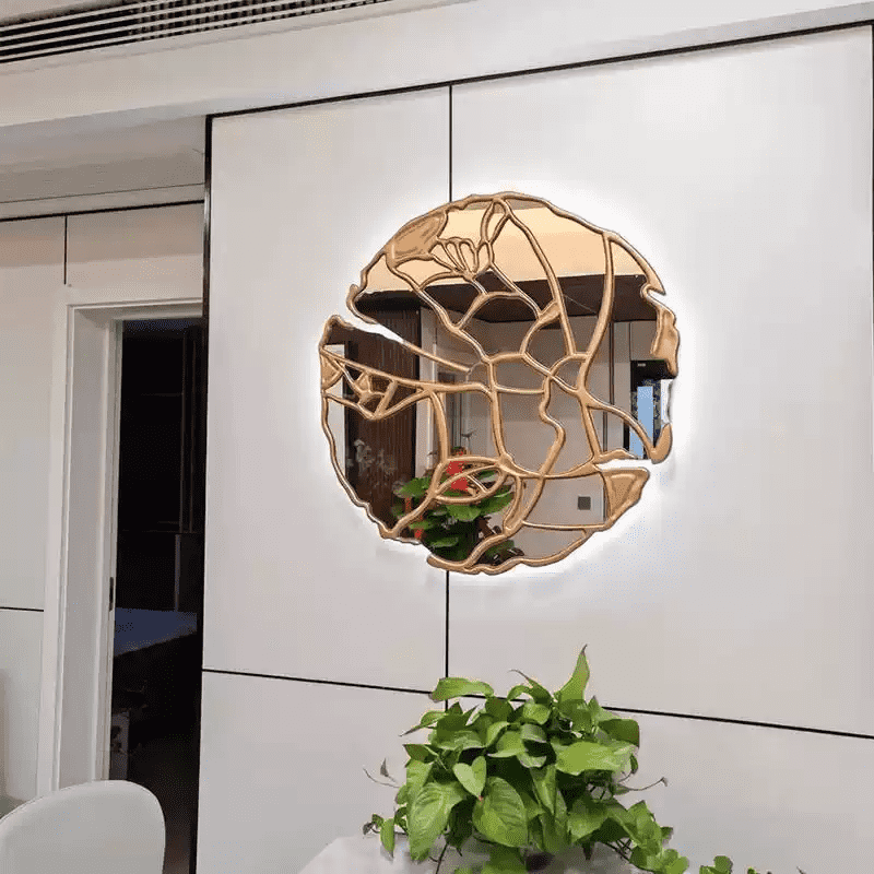 dos2bv30mlc5976.png Luxury Quality Large Crushed Diamond Decor Wall Mirror Handmade Modern Style Home Decorative For Living Room Bathroom Glass - WOSEN Mirror