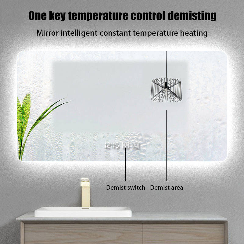 dr5wn1h3v2j3475.jpg Modern Square LED Bathroom Light Vanity Mirror Super Clear Waterproof with Touch Screen for Hotels Factory Designed - WOSEN Mirror