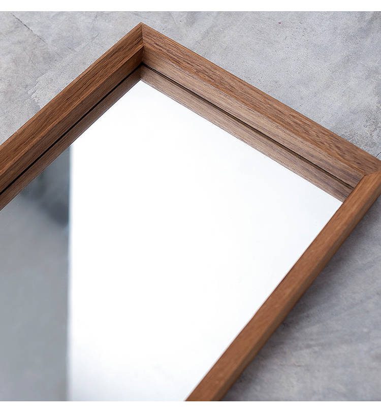 e1bck3xukcm19349.jpg Nordic Retro Design Solid Wood Dressing Floor Mirror Modern Style Wall Hanging Fitting High-End Customization Decorative Purpose - WOSEN Mirror