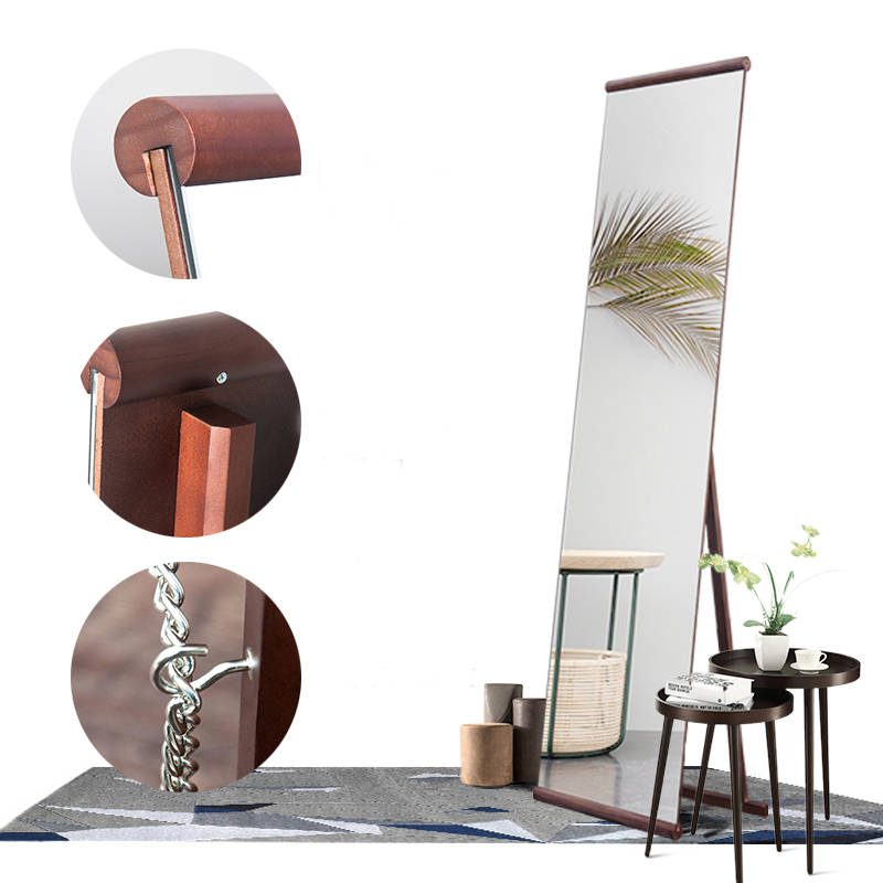 e2dka204w5j17937.jpg Silver Wood Framed Floor Mirror - WOSEN Mirror