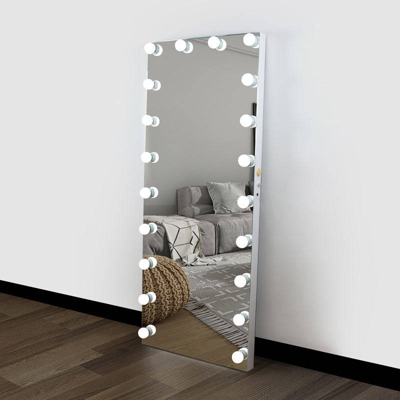 Hollywood LED Bulb Makeup Full Body Mirror Full Body Mirror Standing Full Body Mirror - WOSEN Mirror