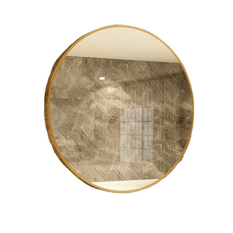 Customizable Modern round Wall Mirror for Home Bathroom Decorative Glass Framed Living Room Mirror - WOSEN Mirror