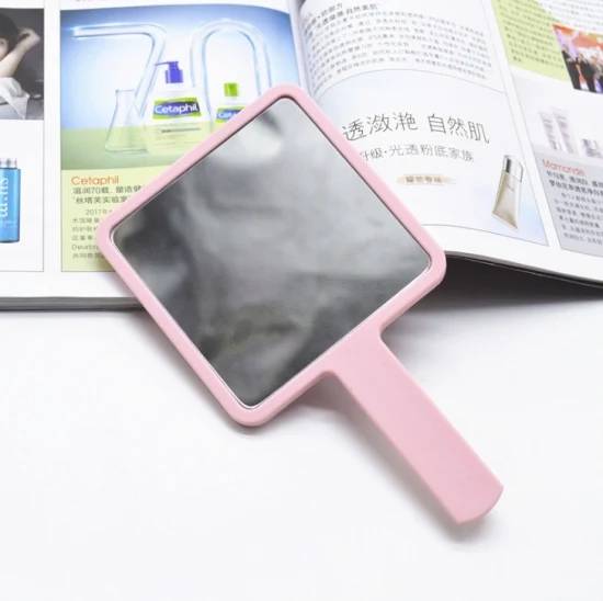 eqf2b2aj4ex7628.jpg Plastic Square Hand Held Mirror Cosmetic Personalized Custom Logo Small Mirror Cosmetic - WOSEN Mirror