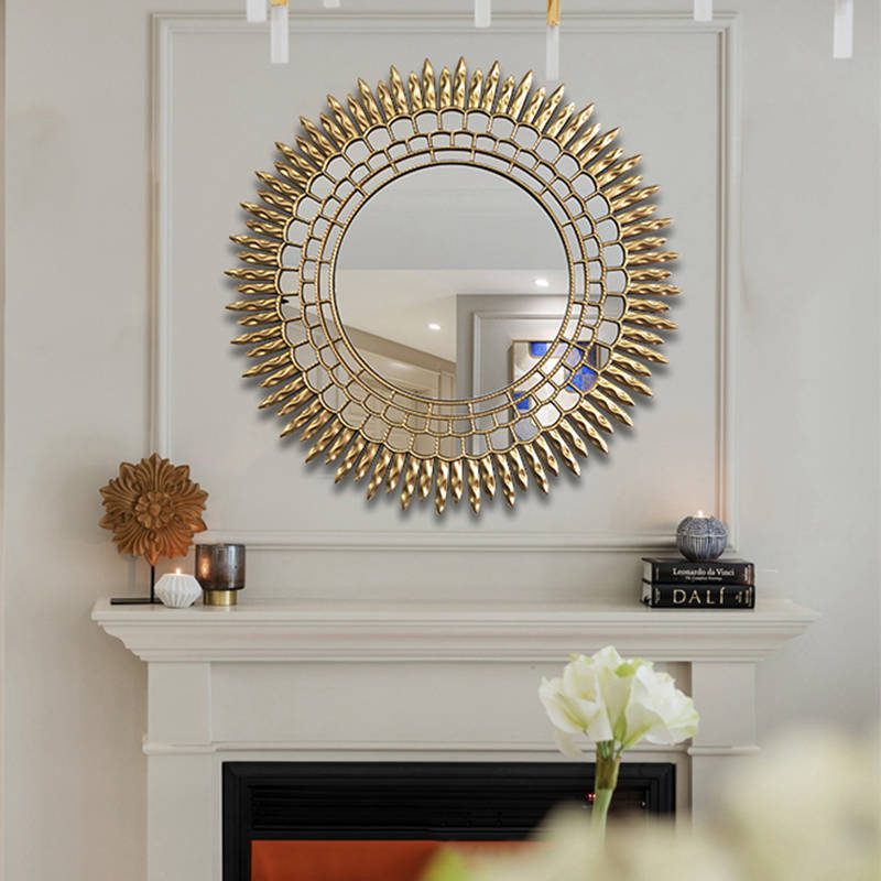 eqymi2bqfzb1700.jpg Porch Decorative Mirror European Carved Sunglasses Wall Creative Hanging Mirror Customized - WOSEN Mirror