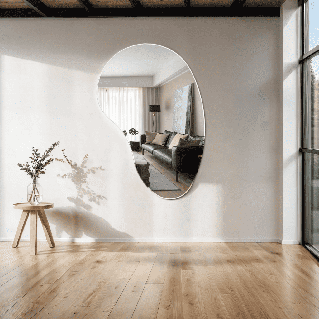fo0450vxxq29814.png Home Decor Living Room Irregular Mirror Frameless Beveled Glass Mirrors - WOSEN Mirror