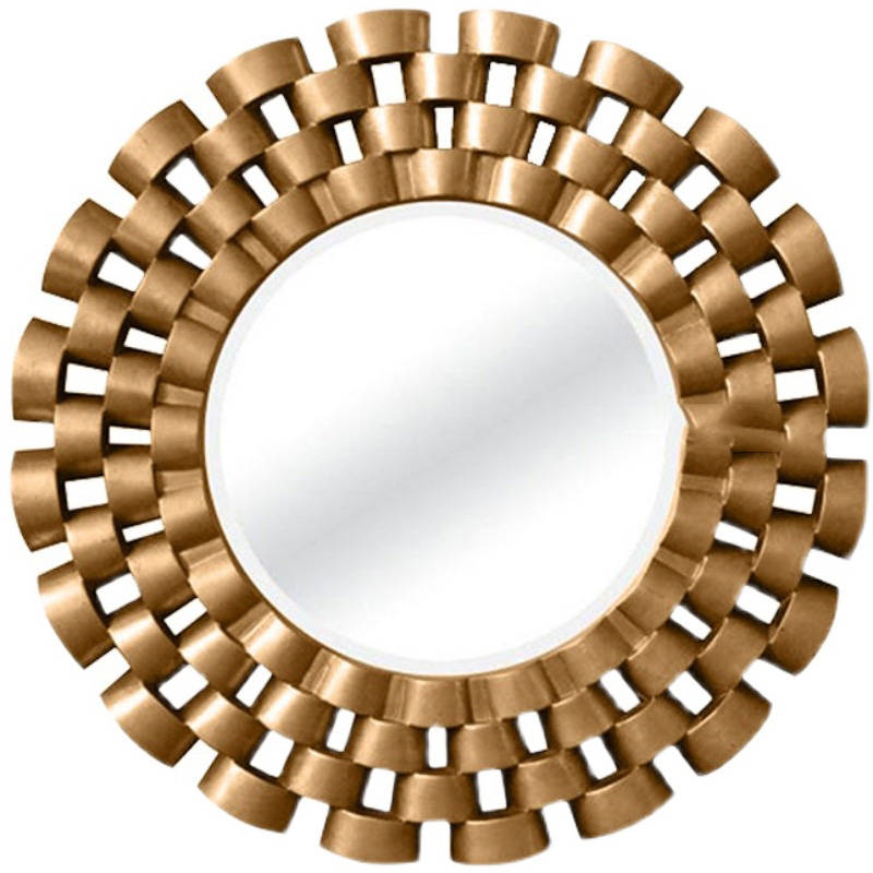 frzlaokx0rl9106.jpg Retro Large Size Gold Living Room Decoration Mirror Home Round Wall Hanging Wall Mirror - WOSEN Mirror