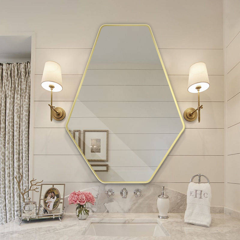fzfsxcqs4xq9227.jpg Decor Wall Mirror Edging Framed Bathroom Dressing Mirror Make up Vanity Set with Mirror - WOSEN Mirror