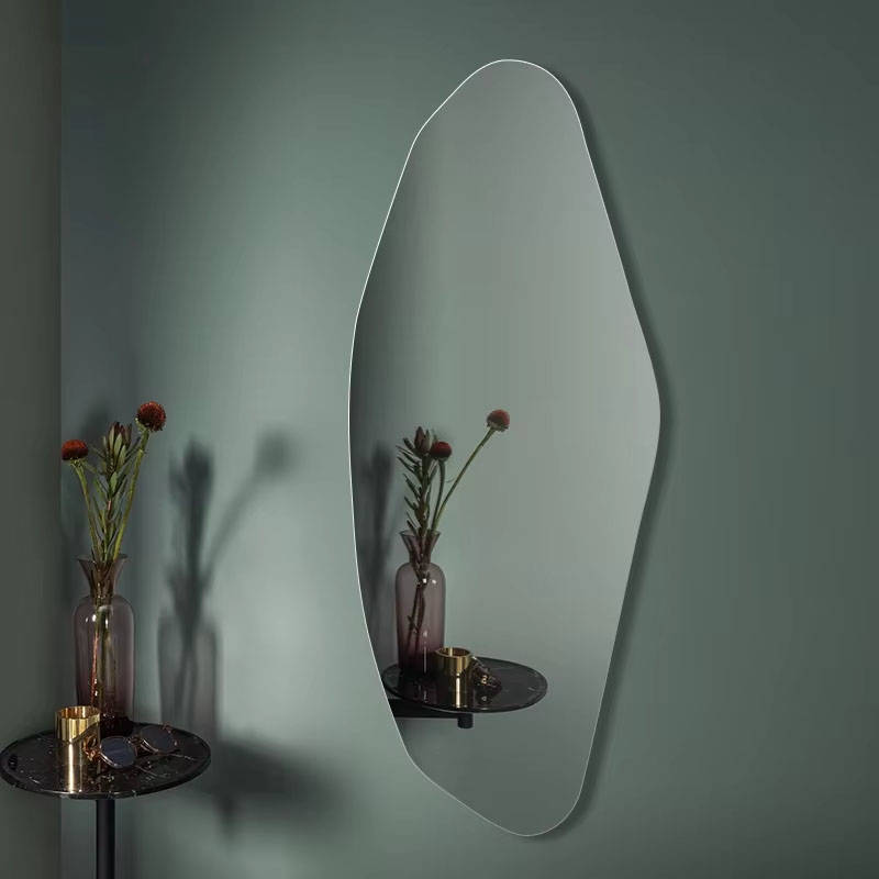 Modern Style Full-Length Dresser Mirror Creative Art Decorative Glass Wall Clothing Store Fitting - WOSEN Mirror